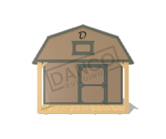 Lofted Barn Cabin 12x16 - Image 6