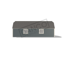 Lofted Barn Garage 16x32 - Image 3