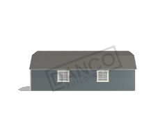Lofted Barn Garage 16x32 - Image 4