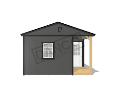 Corner Porch Cabin 14x40 - Image 6