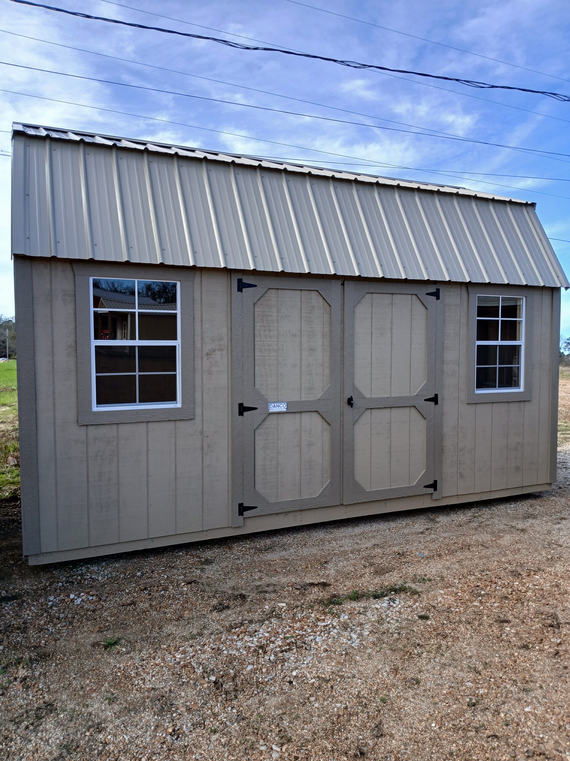 Side Lofted Barn 10x16