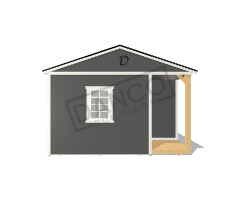 Corner Porch Cabin 14x40 - Image 6