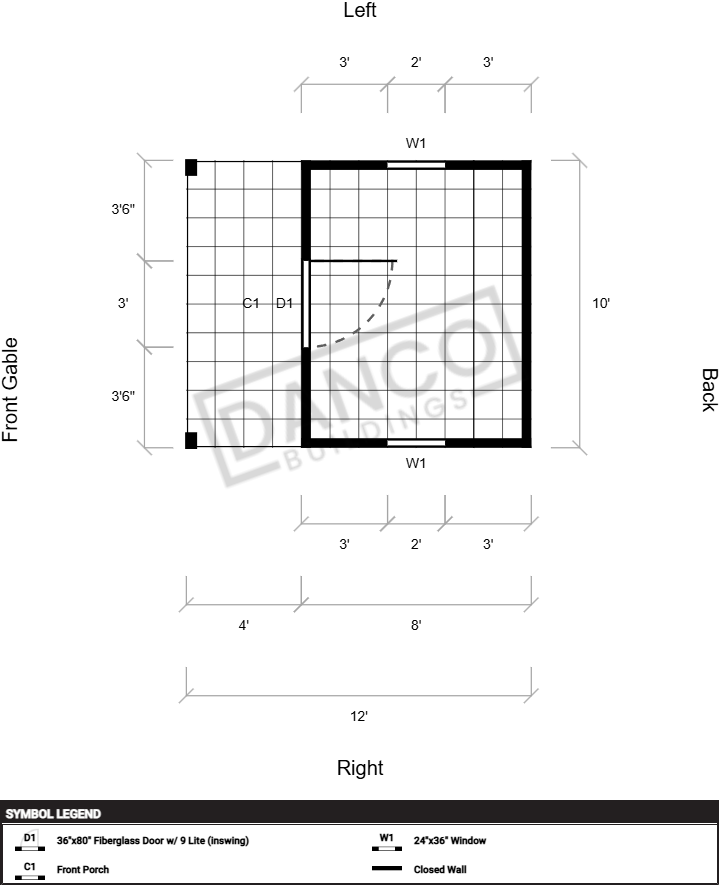 Standard Cabin 10x12 - Image 2