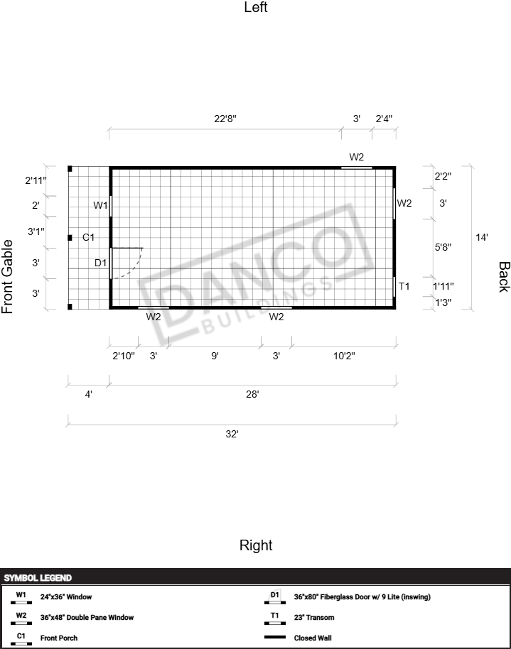 Standard Cabin 14x32 - Image 2