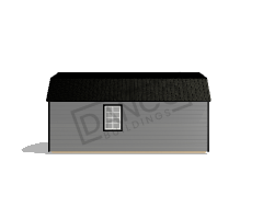 Extra Economy Lofted Barn 10x20 - Image 4