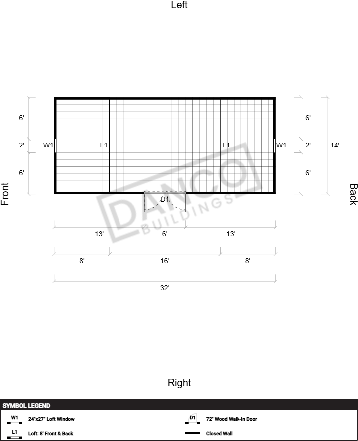 Lofted Barn 14x32 - Image 2