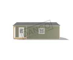 Corner Porch Cabin 16x28 - Image 3