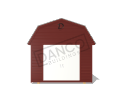Extra Economy Lofted Barn 10x16 - Image 6