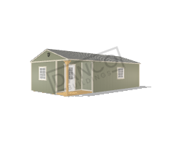 Corner Porch Cabin 16x32