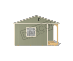 Corner Porch Cabin 16x32 - Image 6