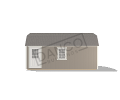 Lofted Barn Garage 10x20 - Image 3
