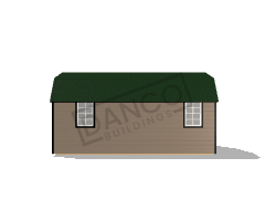 Extra Economy Lofted Barn 10x20 - Image 3