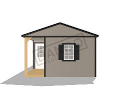 Corner Porch Cabin 14x40 - Image 5