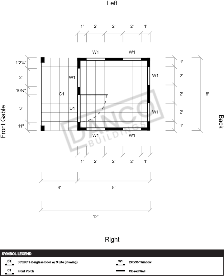 Standard Cabin 8x12 - Image 2