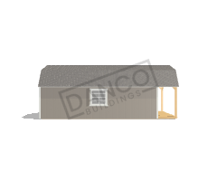 Lofted Barn Cabin 12x28 - Image 4