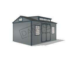 Dormer Shed 12x16
