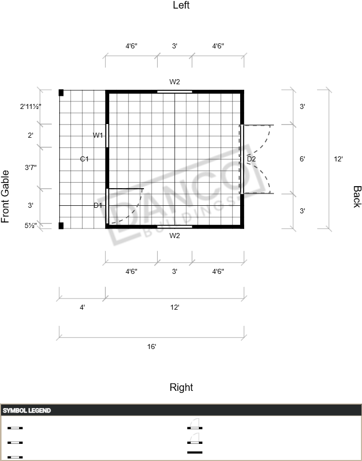 Standard Cabin 12x16 - Image 2
