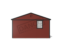 Center Side Porch Cabin 16x32 - Image 6