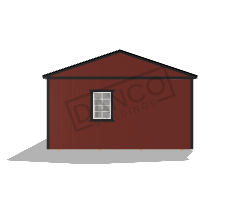 Center Side Porch Cabin 16x32 - Image 5