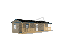 Side Porch Cabin 14x40