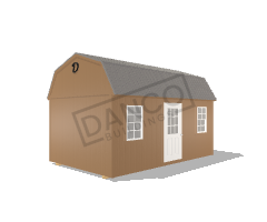 Side Lofted Barn 10x16