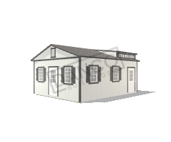 Dormer Shed 16x20