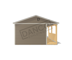 Side Porch Cabin 16x50 - Image 6