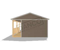 Side Porch Cabin 16x50 - Image 5