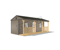Side Porch Cabin 12x24
