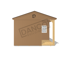 Corner Porch Cabin 12x20 - Image 6