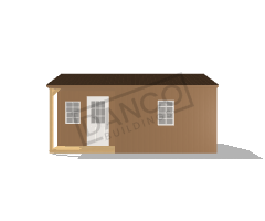 Corner Porch Cabin 12x20 - Image 3