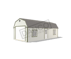 Lofted Barn Garage 12x28