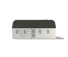 Side Lofted Barn 16x28 - Image 3