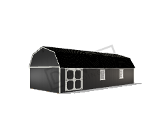 Side Lofted Barn 16x40