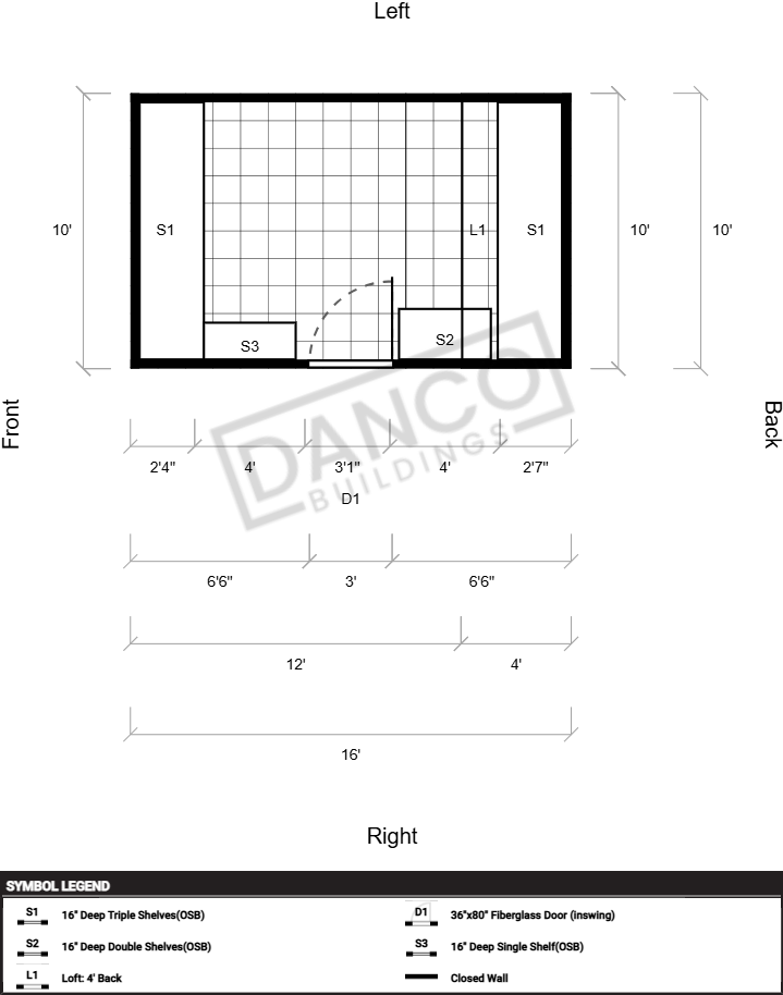 Garden Shed 10x16 - Image 2