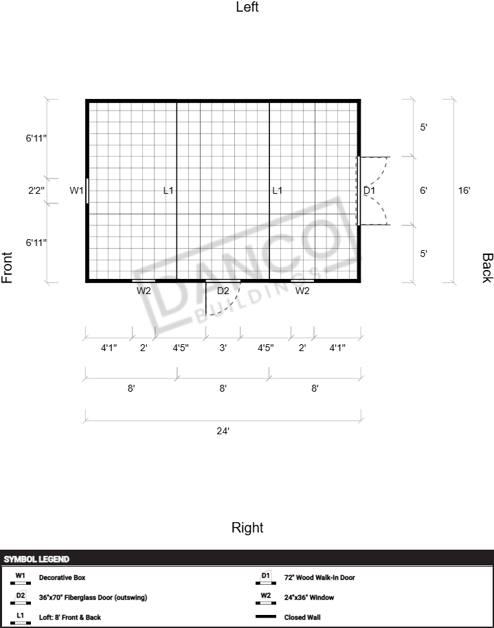 Lofted Barn 16x24 - Image 8