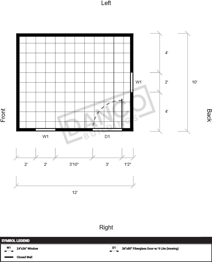 Garden Shed Premium 10x12 - Image 2