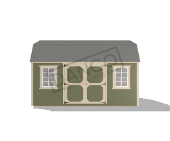 Side Lofted Barn 10x16 - Image 3