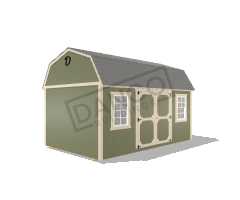 Side Lofted Barn 10x16
