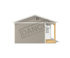 Corner Porch Cabin 16x40 - Image 6