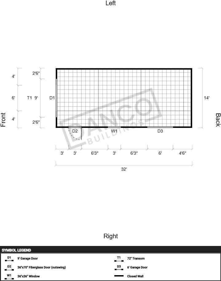 Garage Premium 14x32 - Image 2