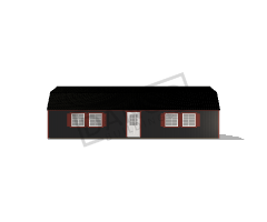 Side Lofted Barn 16x40 - Image 3