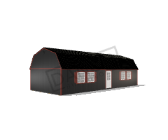 Side Lofted Barn 16x40
