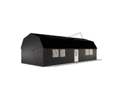 Side Lofted Barn 16x40