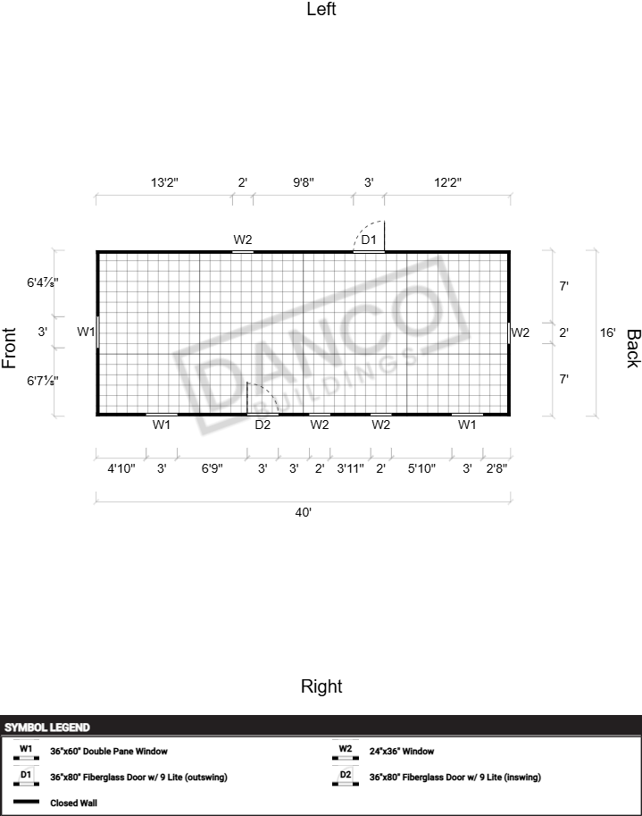 Garden Shed 16x40 - Image 2
