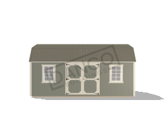 Side Lofted Barn 10x20 - Image 3