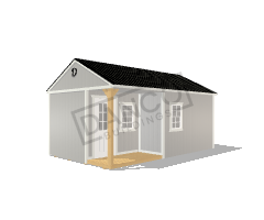 Corner Porch Cabin 12x20