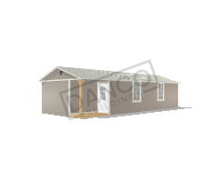 Corner Porch Cabin 16x40