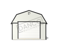Lofted Barn Garage 14x24 - Image 6