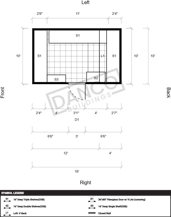 Garden Shed 10x16 - Image 2